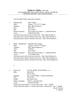Zmluva o dielo - Multifunkčné ihrisko (pdf, 162 kB)