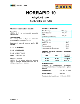NORRAPID 10