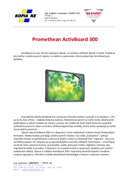Promethean ActivBoard 300