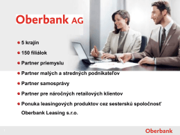Oberbank AG - Advantage Austria