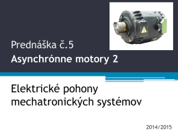 PR5 Asynchrónne motory 2