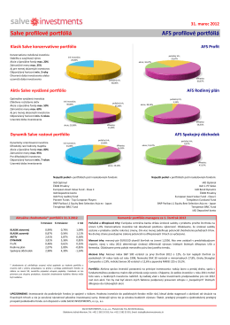 Q_Report 2012_1 - SALVE INVESTMENTS, ocp, as