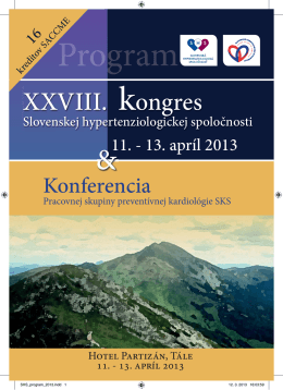XXVIII. kongres - Slovenská lekárska spoločnosť