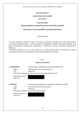 kontrakt2014_s prilohami.pdf - Výskumný ústav geodézie a