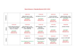 Rozvrh kurzov v BB 2011 -12 novy