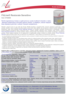FitLine® Restorate Sensitive - PM