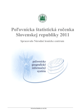 Poľovnícka štatistická ročenka Slovenskej republiky 2011