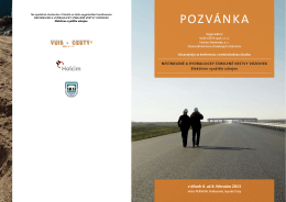 POZVÁNKA - Slovenská cestná spoločnosť