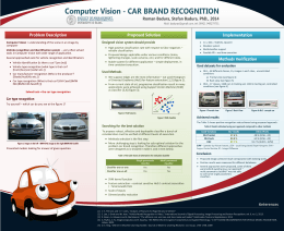 Computer Vision - CAR BRAND RECOGNITION