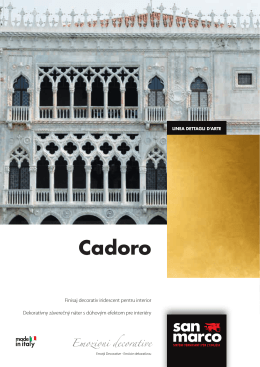 Cadoro - Colorificio San Marco