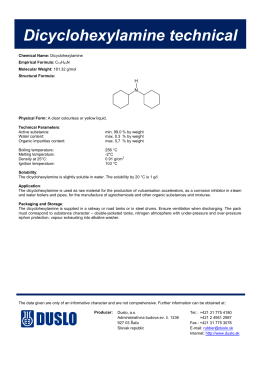 Dicyclohexylamine technical