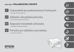 Epson Stylus Office BX625FWD/SX620FW