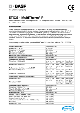 ETICS - MultiTherm® P
