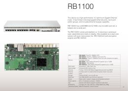 RB1100 - MikroTik