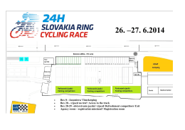 Mapa - Slovakia Ring