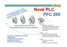 PFC200 = výkonnejšie PLC