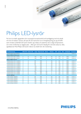 Philips LED-lysrör