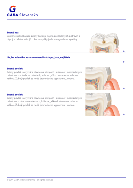Article=401399;- Liečba zubného kazu: remineralizácia počiatočnej lézie