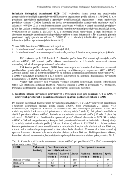 Vyhodnotenie plnenia PHÚ 2014 - Slovenská inšpekcia životného
