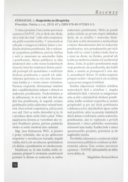 Patria, sro, 2010.47 s. ISBN 978-80-970363-5-5.