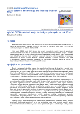mimeType=application/pdf;OECD Multilingual Summaries OECD Science