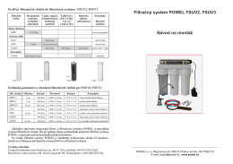 Filtračný systém FSUV 1,2,3.cdr