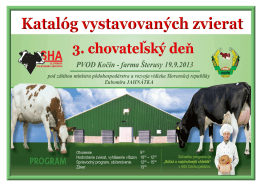 Katalog zvierat Kocin 2013_web - Slovenská holsteinská asociácia