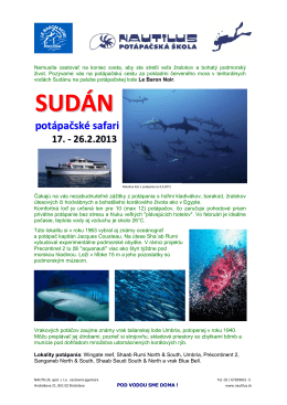Sudan 2013 LeBaronNoir - Nautilus spol. s r.o.
