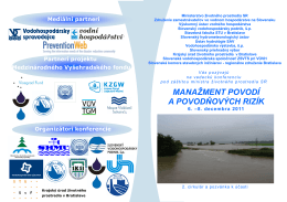 Basin and Flood Risk Management - Združenie zamestnávateľov vo