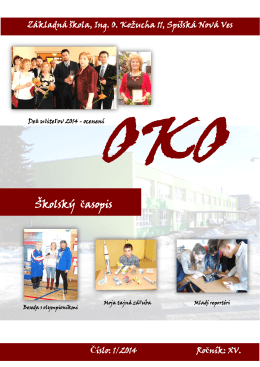 OKO 1/2014 - Vítajte na stránkach našej školy.