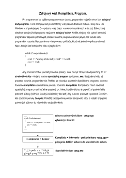 2.Zdrojový kód. Kompilácia. Program.pdf