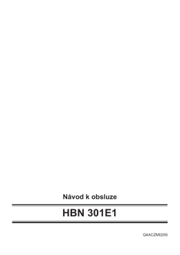 HBN 301E1 - B-882-01 - trouba.qxd