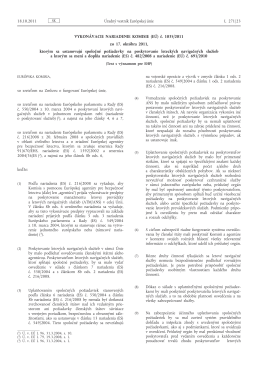 Vykonávacie nariadenie Komisie (EÚ) č. 1035/2011 zo - EUR-Lex