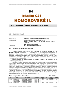 HOMOROVSKÉ II.