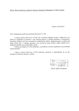MUDr. Katar&iacute;na Bačov&aacute;, praktick&yacute; lek&aacute;r, BAČOV&Aacute; PRAKTIK s.r.o.