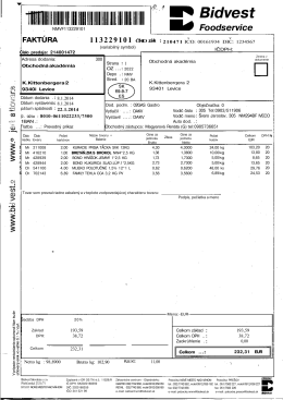 Bidvest - Obchodná akadémia, Ul. Kálmána Kittenbergera 2, Levice