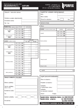 Objednávkový formulár vo formáte .pdf