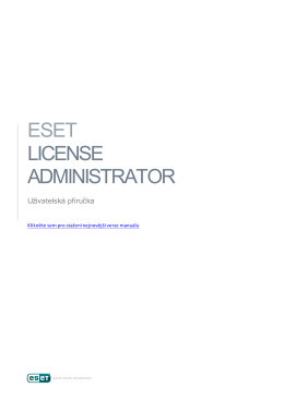 ESET License Administrator