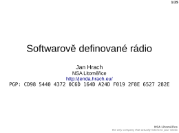 Softwarově definované rádio