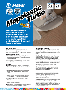 Mapelastic Turbo Mapelastic Turbo