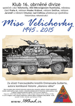 Mise Velichovky 1945 - 2015