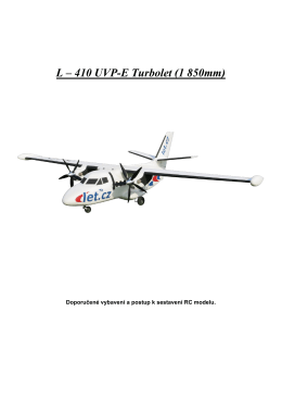L – 410 UVP-E Turbolet (1 850mm) - KOR