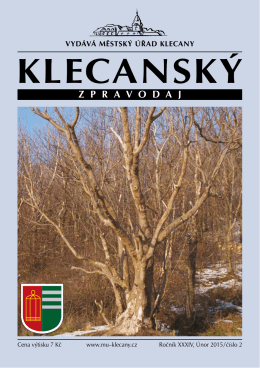 2/2015 - Město Klecany