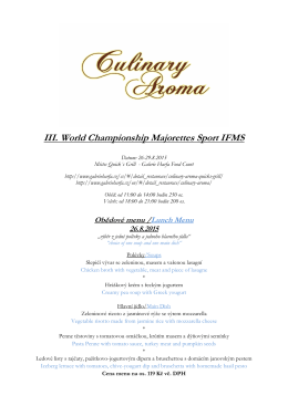 III. World Championship Majorettes Sport IFMS