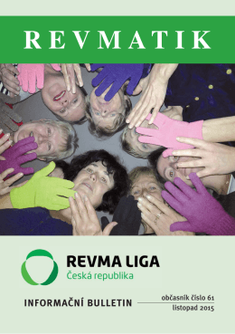 Revmatik č. 61 - Revma Liga v ČR