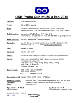 USK Cup juniorů