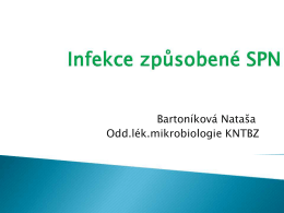Stav rezistence na antibiotika v komunitě Zlínského kraje u infekcí