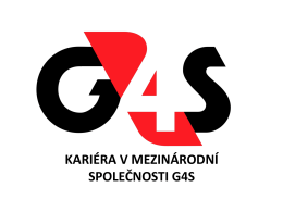 informační leták G4S Secure Solutions
