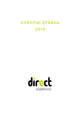 VÝROČNÍ ZPRÁVA 2014