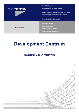 Development centrum - MC